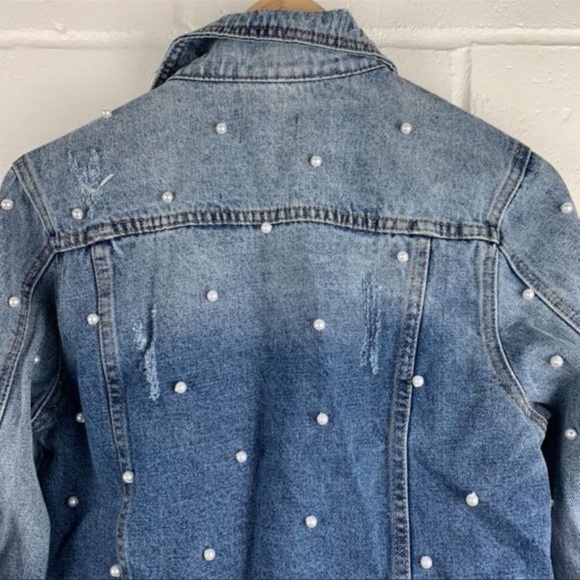 MONO B Pearl Custom Made Jean Jacket - Picture 3 of 3
